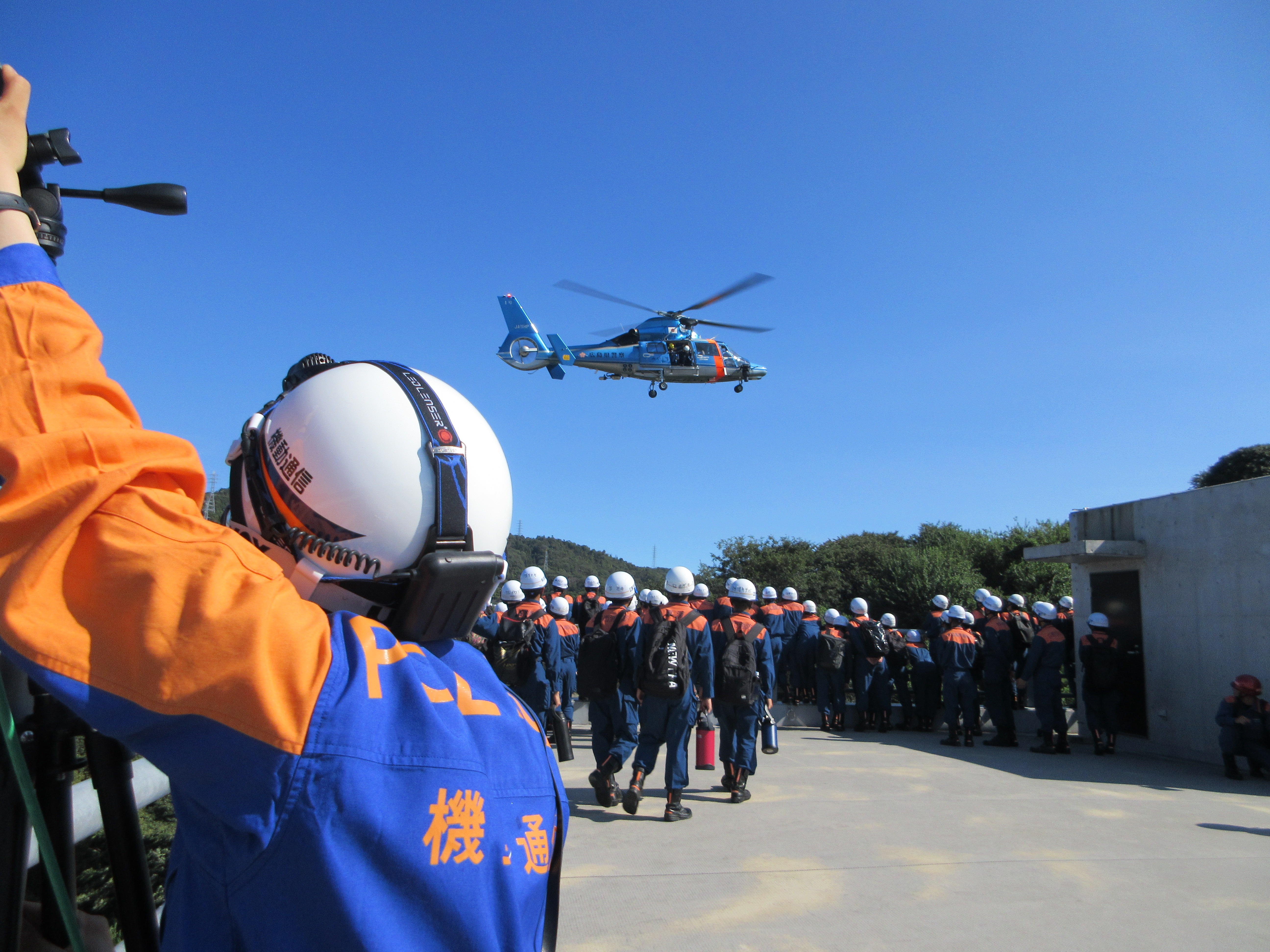 広島県情報通信部 訓練写真３