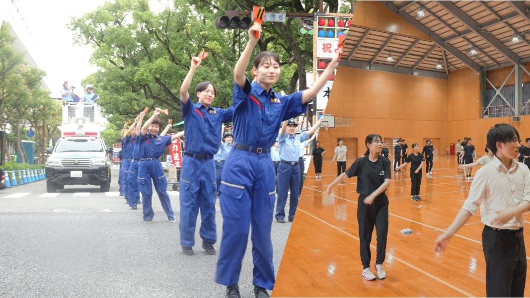 よさこい踊り中